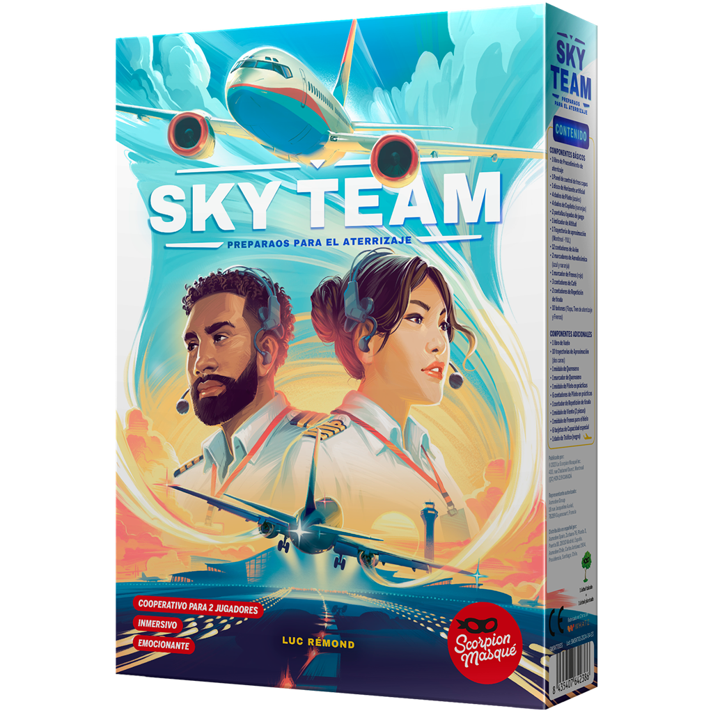 Sky Team, Español Juego de Mesa